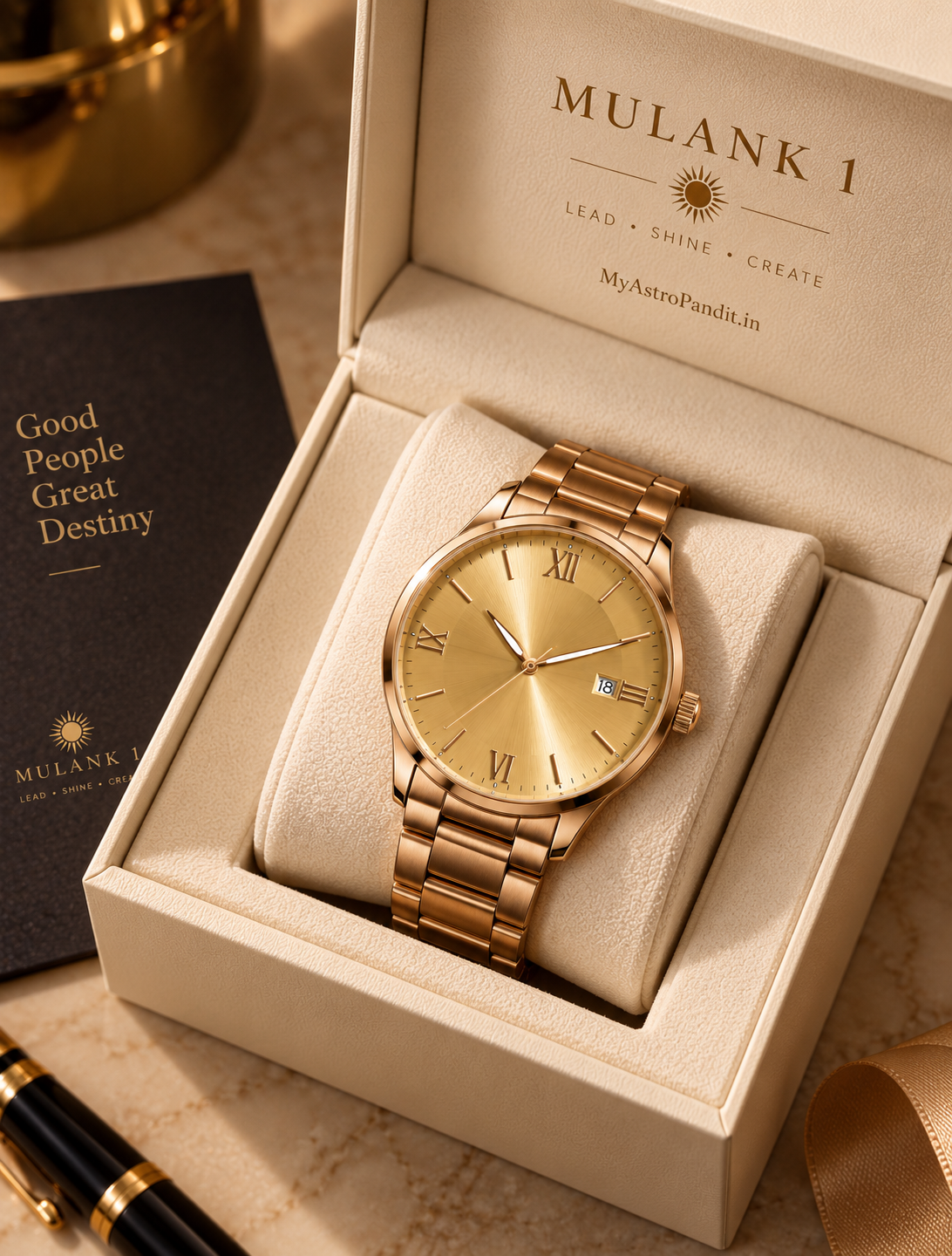 Mulank 1 Special Watch for Men – Sun Energy Edition