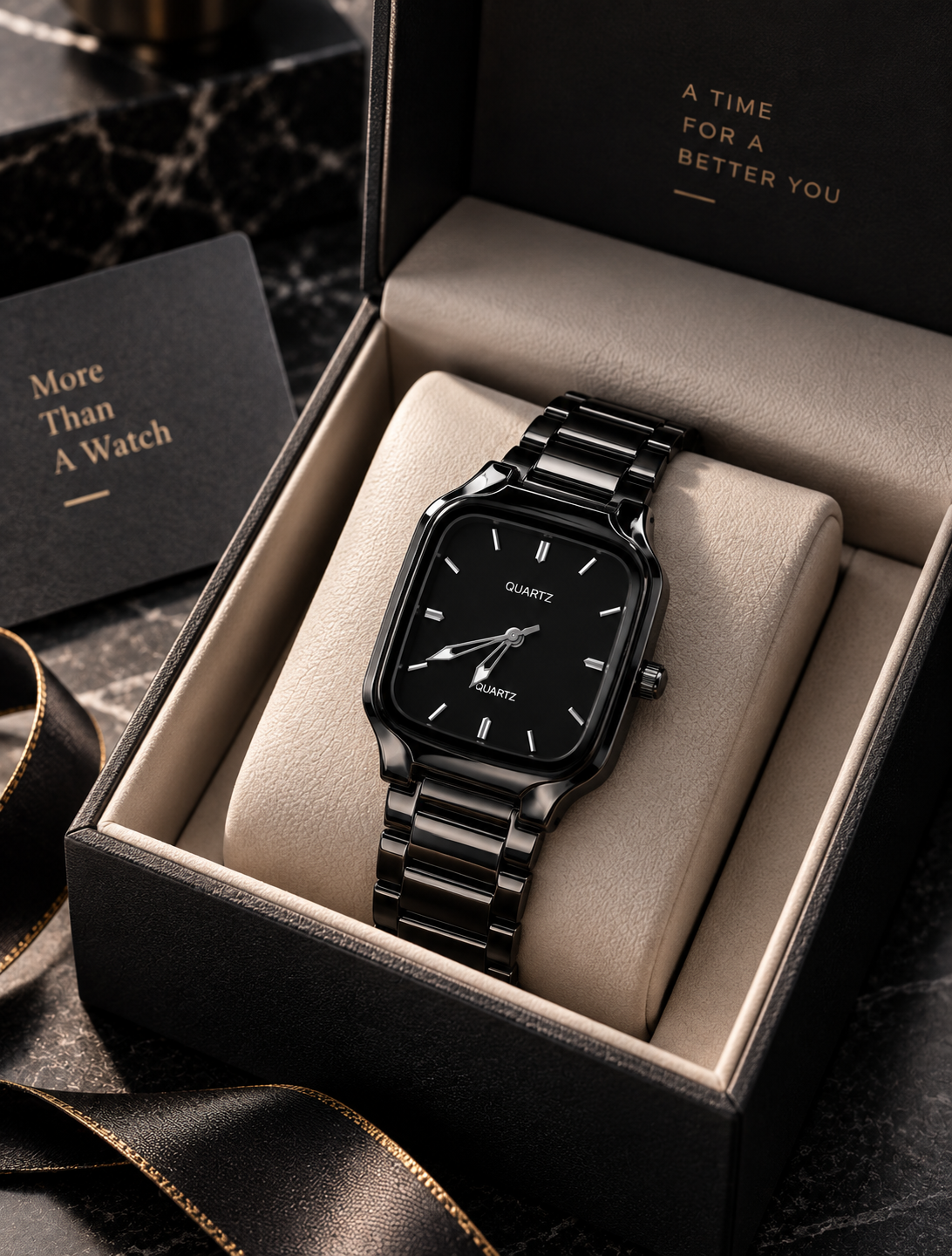 Mulank 4 Special Watch – Black Dial Rahu Energy Watch