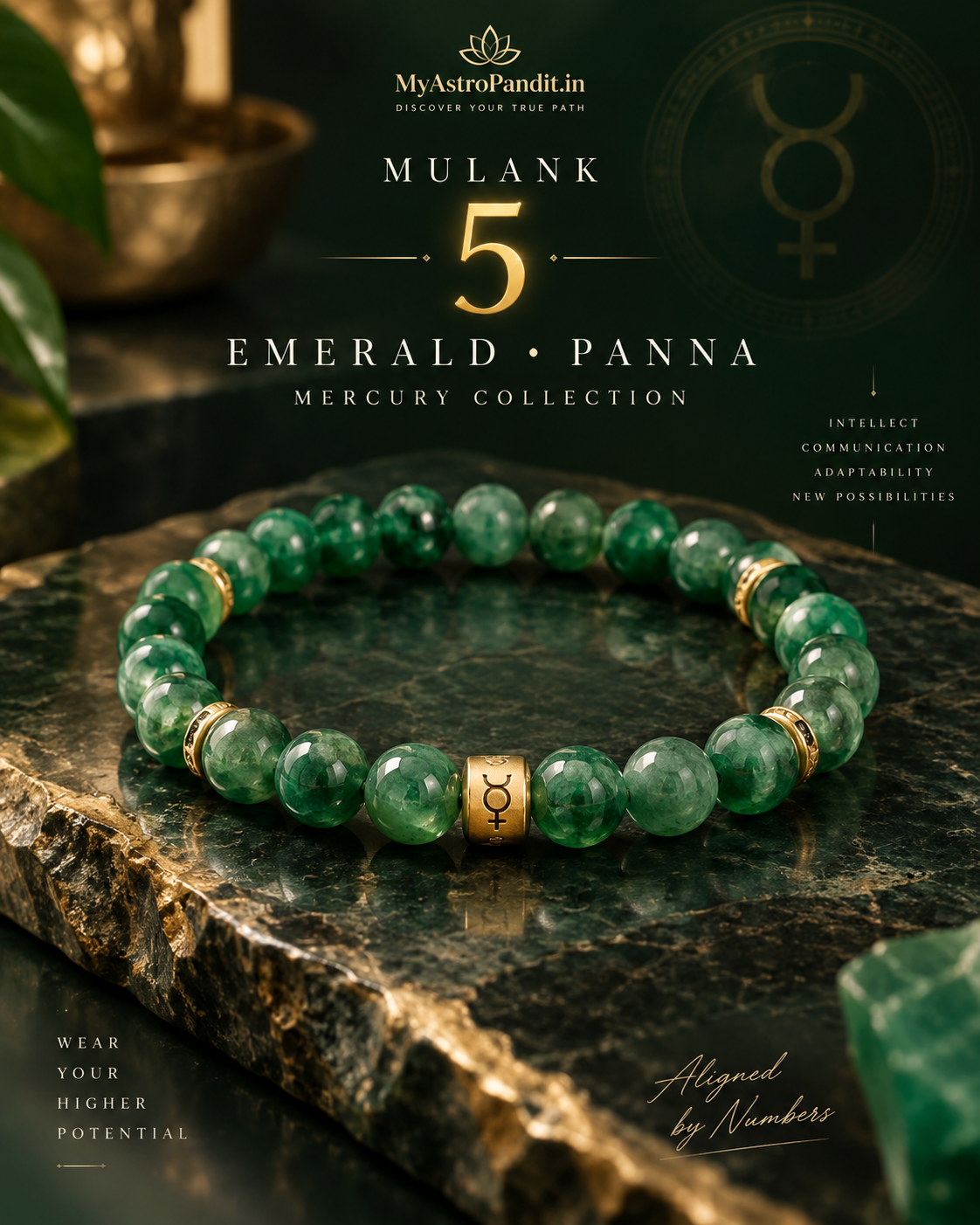 Emerald (Panna) Bracelet